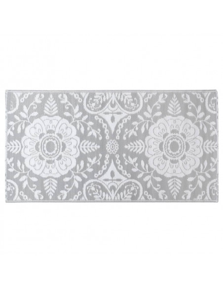 Tappeto da Esterni Grigio Chiaro 80x150 cm in PP