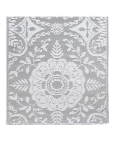 Tappeto da Esterni Grigio Chiaro 80x150 cm in PP