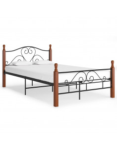 Giroletto Nero in Metallo 120x200 cm 2