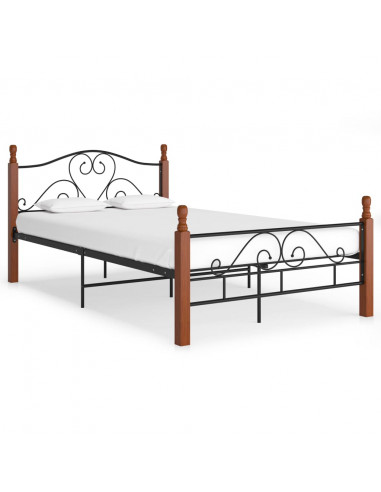 Giroletto Nero in Metallo 120x200 cm