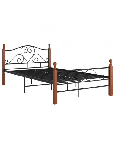 Giroletto Nero in Metallo 120x200 cm