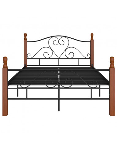 Giroletto Nero in Metallo 120x200 cm