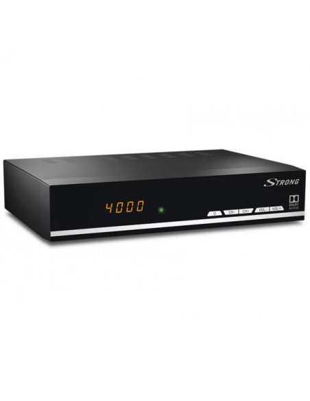 Strong SRT 7007 Satellite Full HD Nero set-top box TV