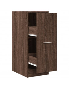 Armadietto da Farmacia Rovere Marrone 30x41x77,5 cm Truciolato 2