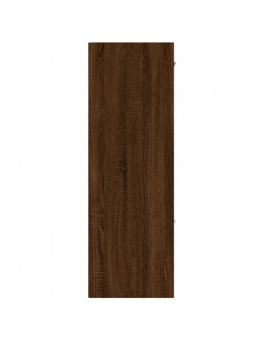 Mobile Contenitore in Rovere Marrone 60x29,5x90 cm