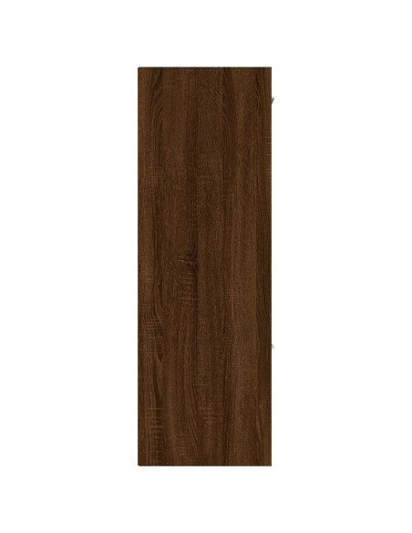 Mobile Contenitore in Rovere Marrone 60x29,5x90 cm