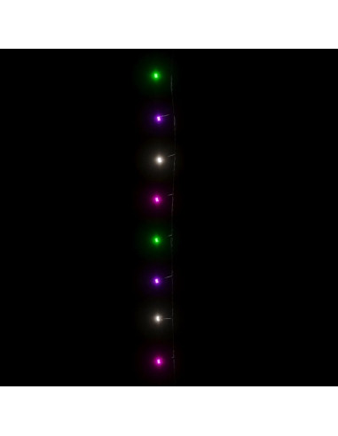 Stringa LED con 600 Luci LED Pastello Multicolore 60 m PVC