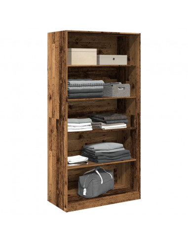 Armadio Legno Antico 100x50x200 cm in Legno tecnico