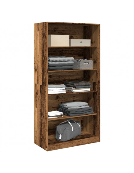 Armadio Legno Antico 100x50x200 cm in Legno tecnico