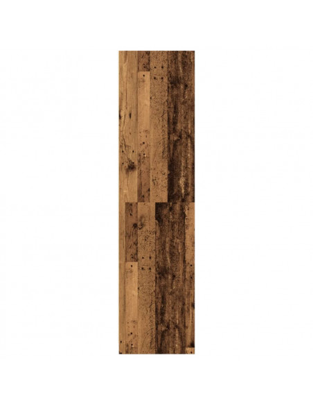 Armadio Legno Antico 100x50x200 cm in Legno Multistrato