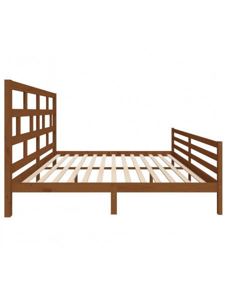 Giroletto Miele in Legno Massello di Pino 200x200 cm