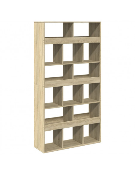 Libreria Rovere Sonoma 100x33x187,5 cm in Truciolato