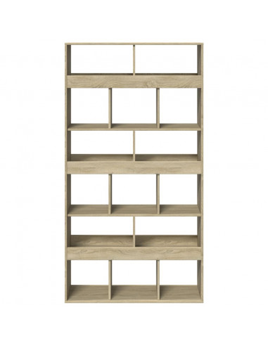 Libreria Rovere Sonoma 100x33x187,5 cm in Truciolato