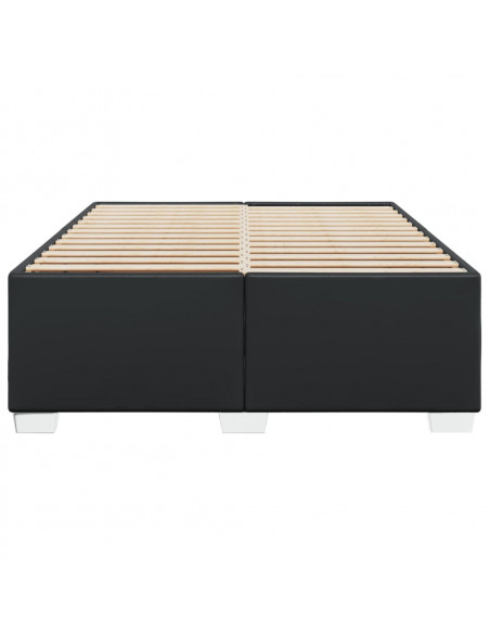 Giroletto Nero 160x200 cm in Similpelle