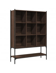 Libreria Rovere Marrone 102x30x141,5 cm in Legno Multistrato 2