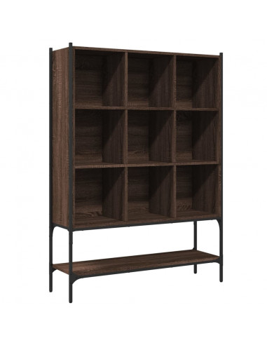 Libreria Rovere Marrone 102x30x141,5 cm in Legno Multistrato