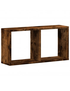Mobile a Parete 60x16x30 cm Rovere Fumo in Legno Multistrato 2