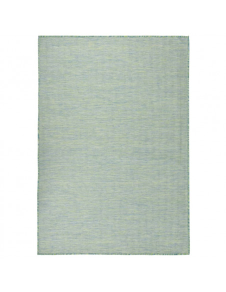 Tappeto da Esterni a Tessitura Piatta 160x230 cm Turchese