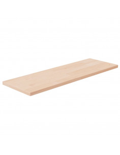 Ripiano 60x20x1,5 cm Legno Massello di Rovere Non Trattato 2