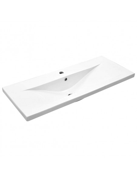 Mobile Bagno Lavabo Integrato Rovere Artigianale 101x39,5x49 cm