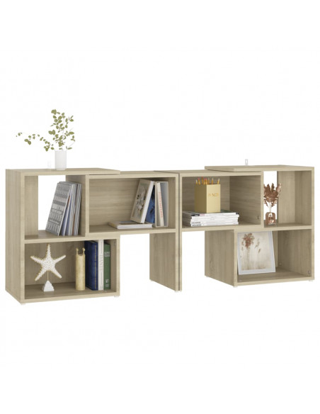 Mobile TV Rovere Sonoma 104x30x52 cm in Legno Multistrato