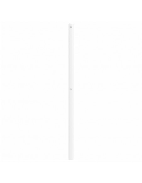 Testiera in Metallo Bianco 150 cm