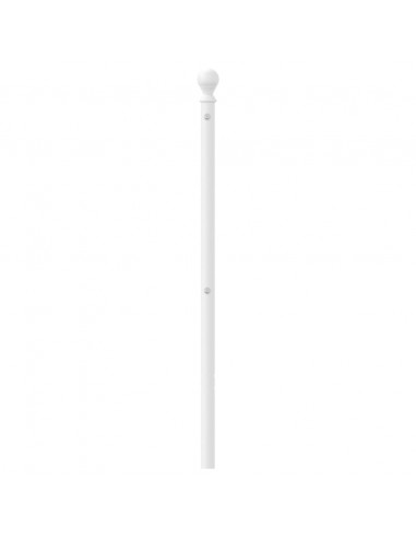 Testiera in Metallo Bianco 150 cm