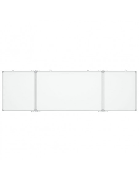 Lavagna Magnetica Pieghevole 160x50x1,7 cm in Alluminio