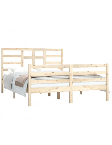 Giroletto in Legno Massello 150x200 cm King Size