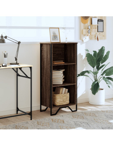 Libreria Rovere Marrone 50x31x106 cm in Legno Multistrato