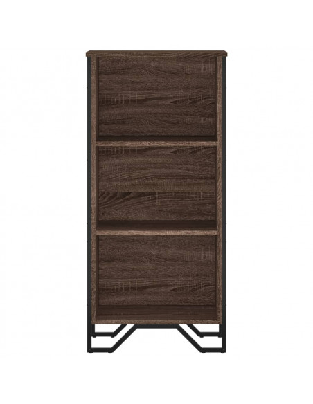 Libreria Rovere Marrone 50x31x106 cm in Legno Multistrato