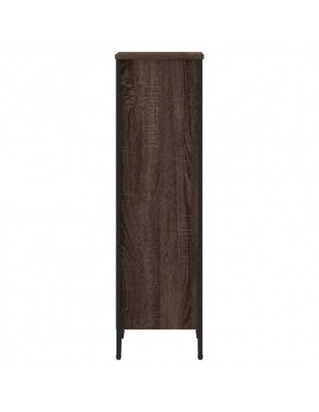Libreria Rovere Marrone 50x31x106 cm in Legno Multistrato