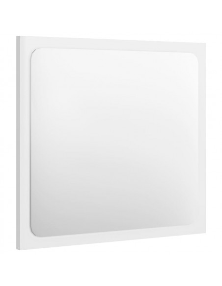 Set Mobili da Bagno Bianco Lucido in Truciolato