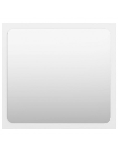 Set Mobili da Bagno Bianco Lucido in Truciolato