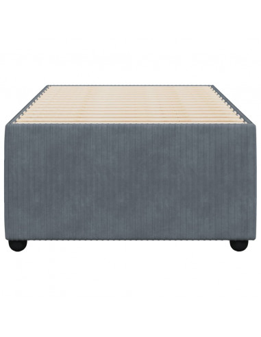 Giroletto Grigio Scuro 100x200 cm in Velluto