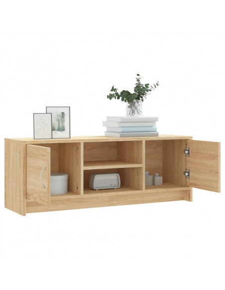 Mobile per TV Rovere Sonoma 102x30x37,5 cm Legno Multistrato