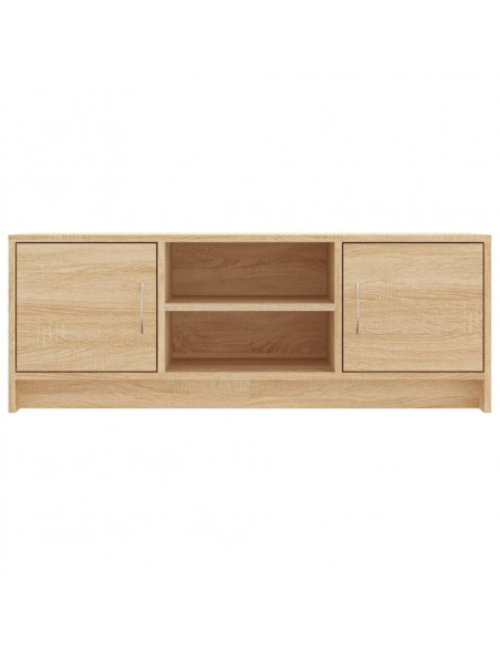 Mobile per TV Rovere Sonoma 102x30x37,5 cm Legno Multistrato