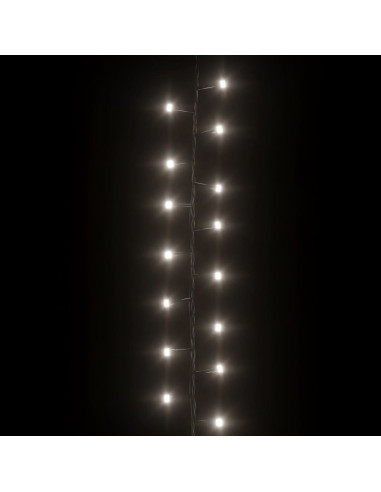 Stringa LED Compatta con 3000 Luci LED Bianco Freddo 65 m PVC