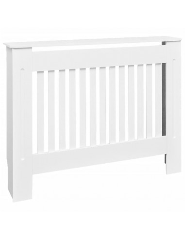 Armadietto Copritermosifone in MDF Bianco 112 cm