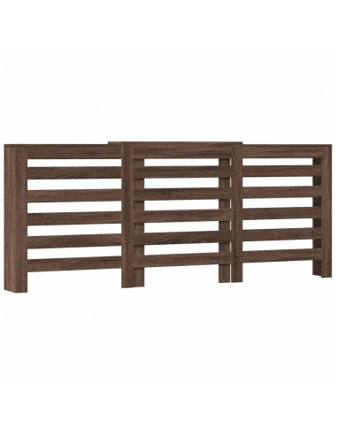 Copertura Termosifone Rovere Marrone 205x21,5x83,5 Multistrato