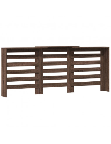 Copertura Termosifone Rovere Marrone 205x21,5x83,5 Multistrato