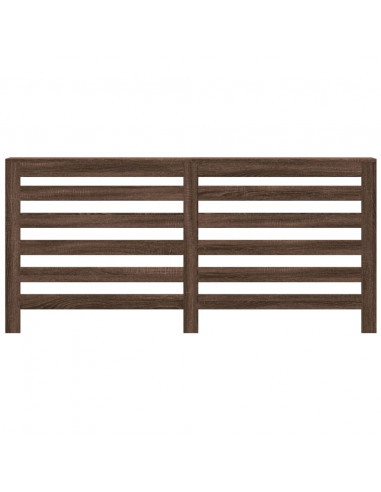 Copertura Termosifone Rovere Marrone 175x20x82cm in Multistrato
