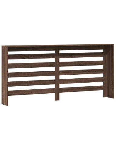 Copertura Termosifone Rovere Marrone 175x20x82cm in Multistrato