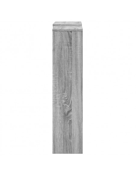 Copertura Termosifone Grigio Sonoma 205x21,5x83,5cm Multistrato