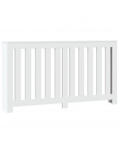 Copertura Termosifone Bianca 149x20x82 cm Legno Multistrato 2