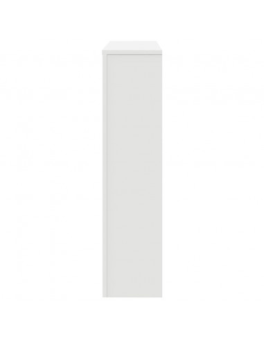 Copertura Termosifone Bianca 149x20x82 cm Legno Multistrato