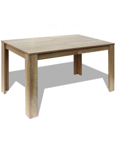 Scrivania Angolare con 4 Ripiani Rovere