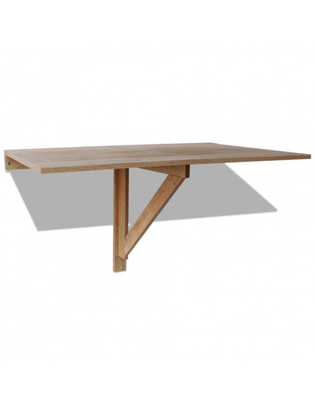 Scrivania con Cassetti e Anta Rovere 100x40x73 cm