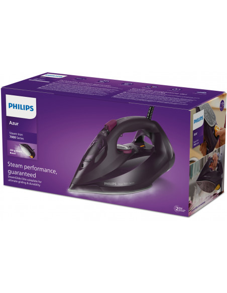 Philips Serie 7000 7000 Series DST7061/30 Ferro da stiro HV viola scuro Magic