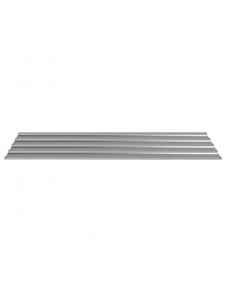 Pannelli per Tetti 36 pz Ruggine 100x44 cm in Acciaio Corten
